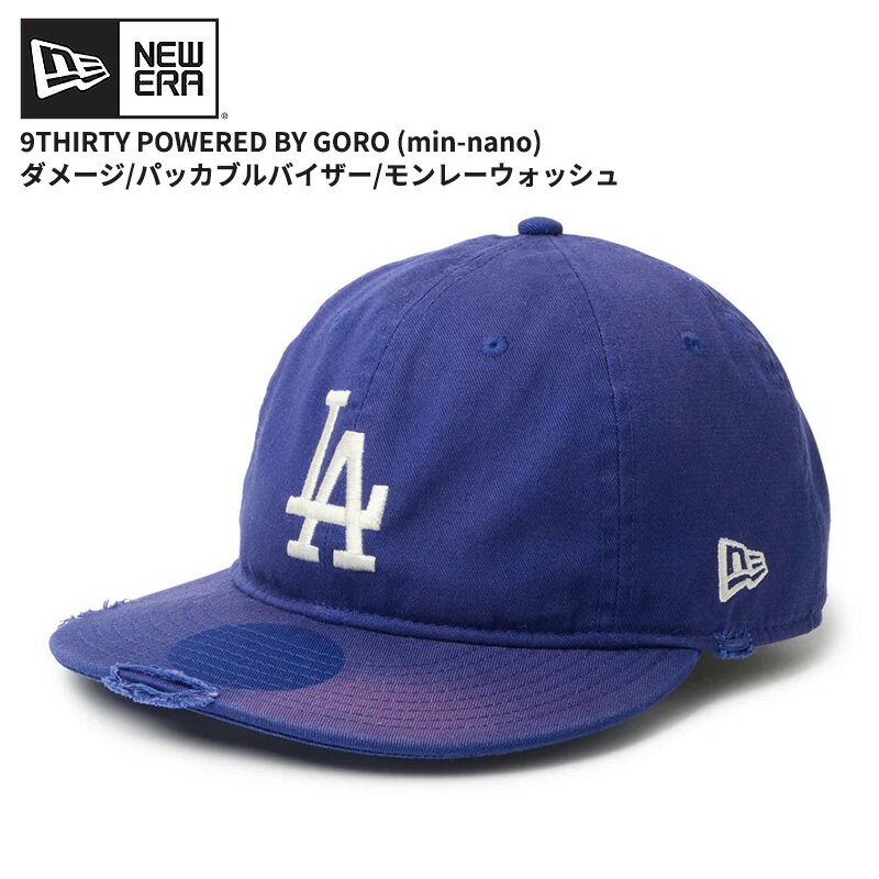 ニューエラ メンズ キャップ 帽子 レディース NEW ERA 9THIRTY powered by GORO (min-nano) ロサンゼルス・ドジャース ...