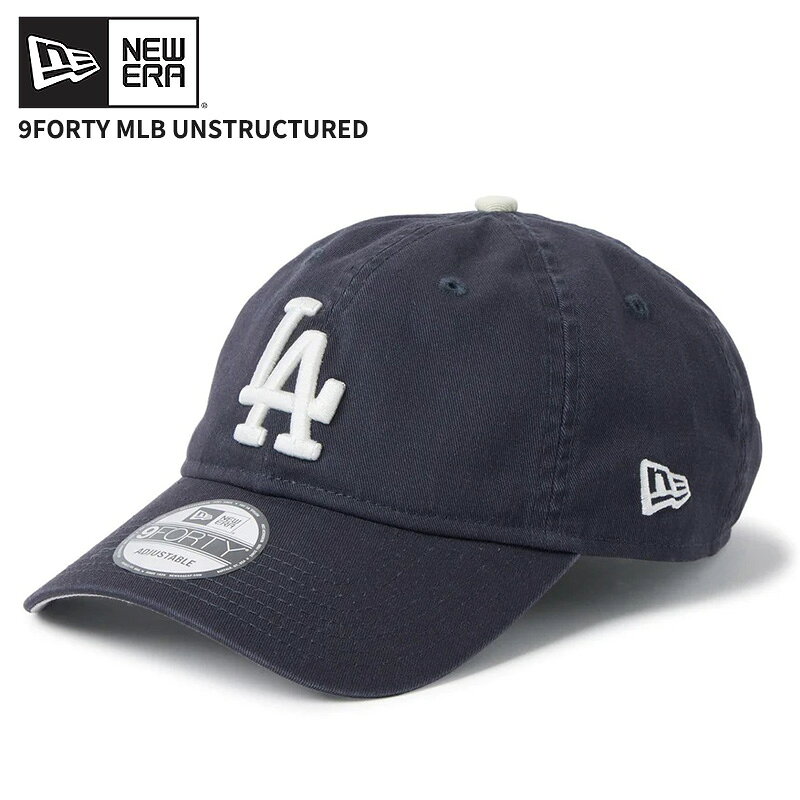 Rakuten - ニューエラ メンズ キャップ 帽子 レディース NEW ERA 9FORTY MLB アンストラクチャード Unstructured ロサンゼルス・ドジャース ネイビー CAP 14744835
