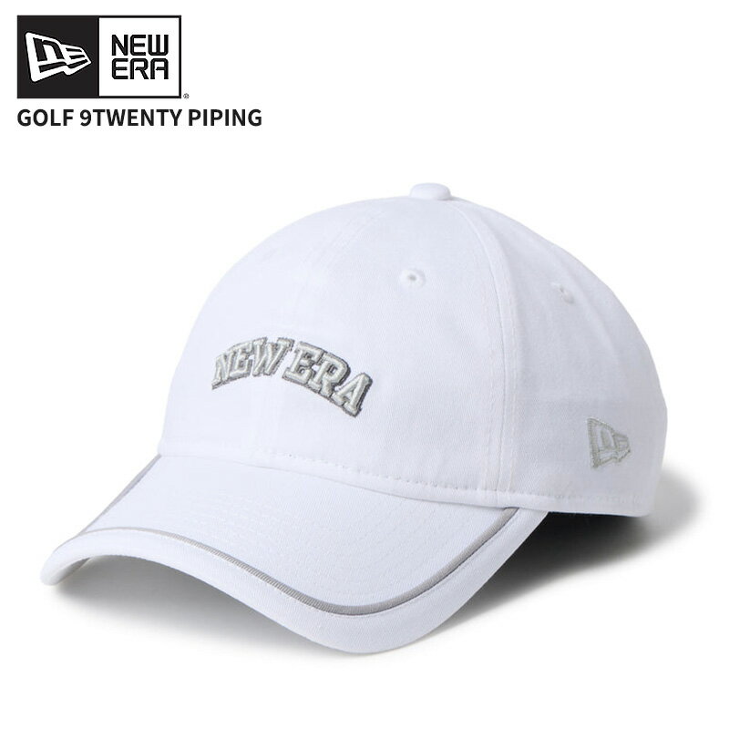 商品詳細 ブランド ニューエラ/ NEW ERA モデル名 9TWENTY PIPING 品番14747145 生産国中国 素材コットン サイズ頭囲：M/L(57-61cm)※メーカー表記参考※商品により誤差が数センチ出る場合がございます。 注意事項◇商品の画像につきましては、モニターやPCの設定によっては、実際の物と異なる場合がございます。 ご利用ガイド 検索キーワード：ニューエラ NEWERA 9TWENTY キャップ パイピング ゴルフキャップ 帽子 メンズ レディース ユニセックス 春 夏 軽量 抗菌 MICROERA サイズ調整 スポーツ ゴルフ ラウンド テニス アウトドア カジュアル シンプル 配色 ストリート タウンユース デイリー おしゃれ プレゼント ギフト 誕生日 正規品 本物 メーカー希望小売価格はメーカー商品タグに基づいて掲載しています。【ゴルフ】9TWENTY PIPING ニューエラの9TWENTYにコントラストカラーのパイピングを効かせた、春夏シーズンに映えるゴルフキャップ。 シンプルながらもエッジのあるデザインが、スタイルにほどよいアクセントを加えます。 芯なしのソフトなクラウンが自然にフィットし、軽量で快適な被り心地。 カーブドバイザーで自然な被り心地を実現し、ラウンドからデイリーまで幅広く活躍。 リアのクロスストラップでサイズ調整が可能。機能性とデザイン性を兼ね備え、ゴルフから普段使いまで幅広く活躍するキャップ。 MICROERAスウェットバンドが清潔さをキープし、アクティブなシーンにも最適。ラウンドからデイリーコーデまで幅広く使える万能アイテム。 ＞＞＞＞　NEW ERAの商品一覧はこちらから　＜＜＜