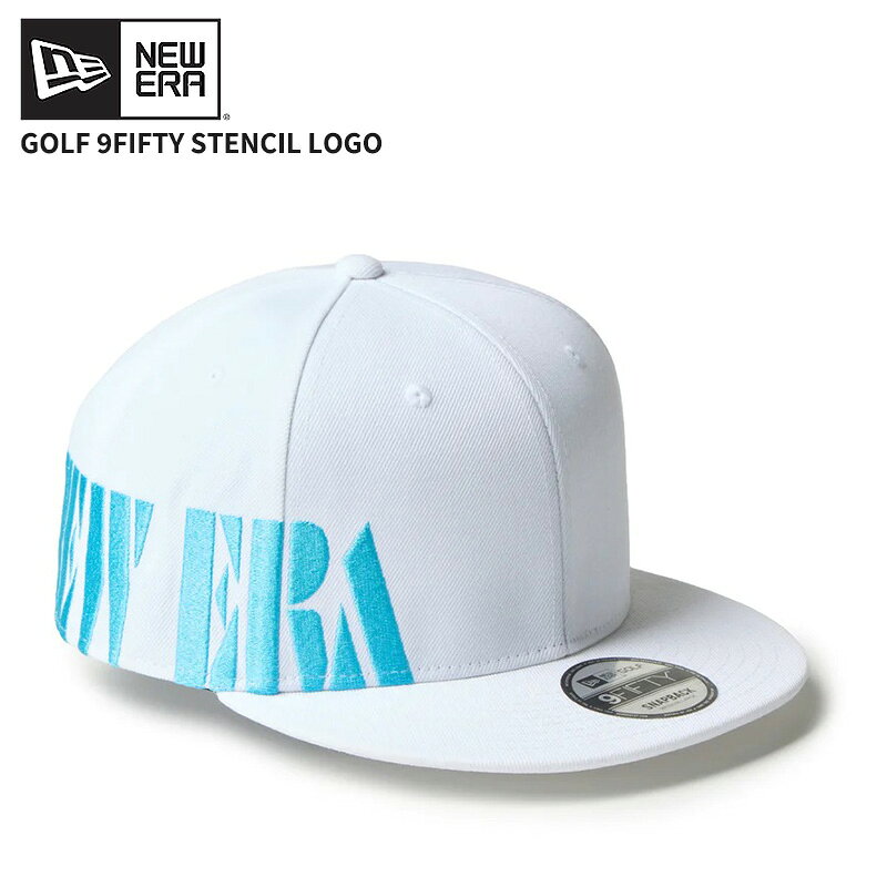 �˥塼���� ����ե���å� ��ǥ����� ��� ˹�� NEW ERA 9FIFTY ���ƥ󥷥� ���� Stencil Logo �ۥ磻�� �˽����� 147472...