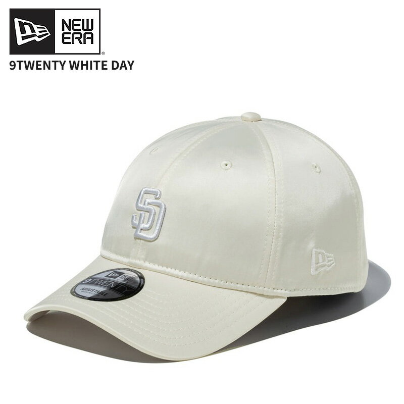 Rakuten - ニューエラ メンズ キャップ 帽子 レディース NEW ERA 9TWENTY White Day サンディエゴ・パドレス クローム サテン生地 14908285