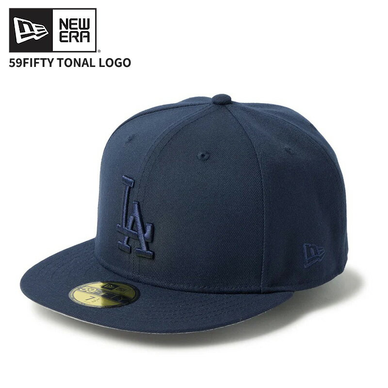Rakuten - ニューエラ MLB キャップ メンズ レディース 帽子 NEW ERA 59FIFTY Tonal Logo ロサンゼルス・ドジャース ナイトシフトネイビー CAP 14745162