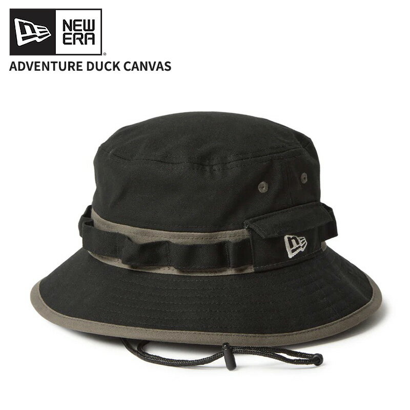 Rakuten - ニューエラ アウトドアハット NEW ERA アドベンチャー Duck Canvas ブラック/ダークモス 帽子 アウトドア キャンプ フェス 釣り 14774366