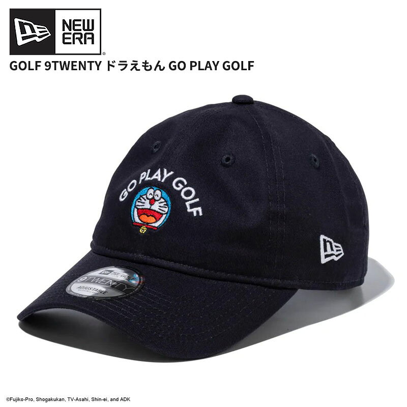 商品詳細 ブランド ニューエラ/ NEW ERA モデル名 9TWENTY ドラえもん GO PLAY GOLF 品番14935403 生産国中国 素材コットン サイズ頭囲 M/L(57 - 61cm)L/XL (61 - 65cm)※メーカー表記参考※商品により誤差が数センチ出る場合がございます。 注意事項◇商品の画像につきましては、モニターやPCの設定によっては、実際の物と異なる場合がございます。 ご利用ガイド 検索キーワード：ニューエラ NEWERA 9TWENTY キャップ ロングバイザー ゴルフキャップ ドラえもん コラボ メンズ レディース ユニセックス 帽子 春 夏 コットン 日よけ 紫外線対策 ストリート カジュアル アウトドア レジャー サイズ調整 軽量 プレゼント ギフト 母の日 父の日 正規品 本物 メーカー希望小売価格はメーカー商品タグに基づいて掲載しています。【ゴルフ】9TWENTY ドラえもん GO PLAY GOLF 日本を代表する国民的キャラクターであるドラえもんをフィーチャーしたコレクション。コットン素材と柔らかな被り心地が魅力のカジュアルモデル。 ドラえもんのグラフィックが軽快なアクセントとなり、ゴルフにも街にもなじむデザイン。芯なしフロントとロングバイザー仕様により、自然なフィット感と高い日差し遮蔽性を両立。 ロスストラップでサイズ調整が可能。バックにはドラえもんの鈴と、ニューエラゴルフを象徴するアイコンを刺繍で配置。 日光の遮蔽効果に優れたロングバイザー仕様。 ＞＞＞＞　NEW ERAの商品一覧はこちらから　＜＜＜