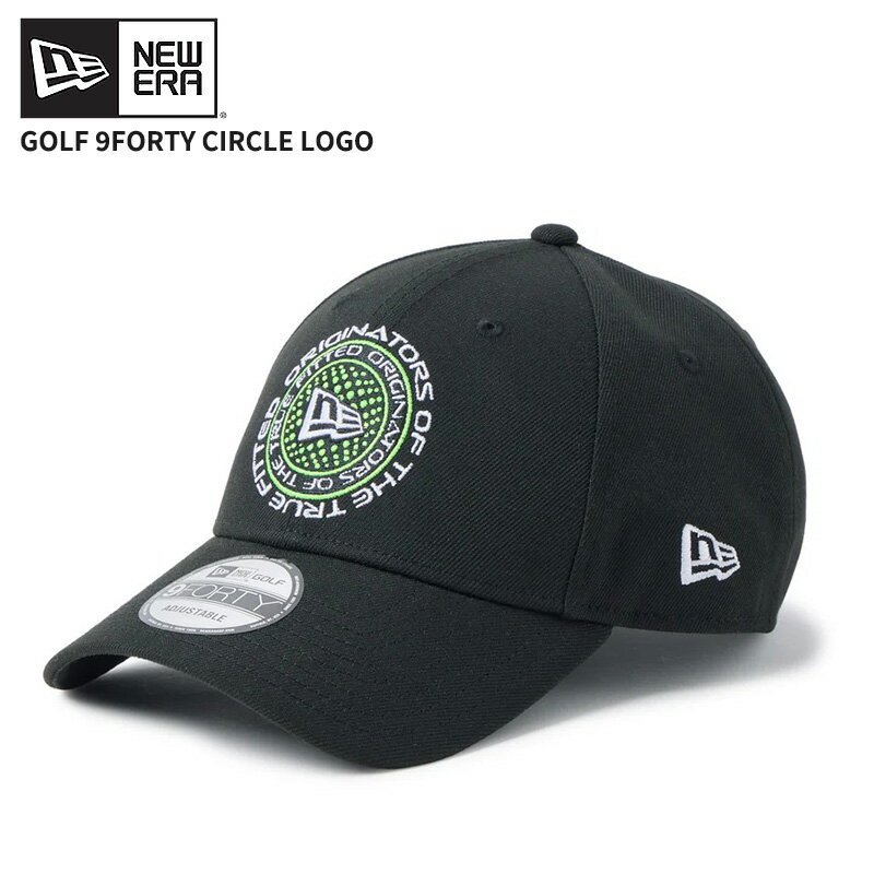 Rakuten - ニューエラ メンズ メッシュ ゴルフキャップ 帽子 レディース NEW ERA 9FORTY サークルロゴ Circle Logo ブラック 14747318