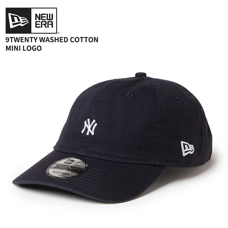 Rakuten - ニューエラ レディース キャップ メンズ NEW ERA 9TWENTY ウォッシュドコットン Mini Logo ニューヨーク・ヤンキース ネイビー/ホワイト 14942671