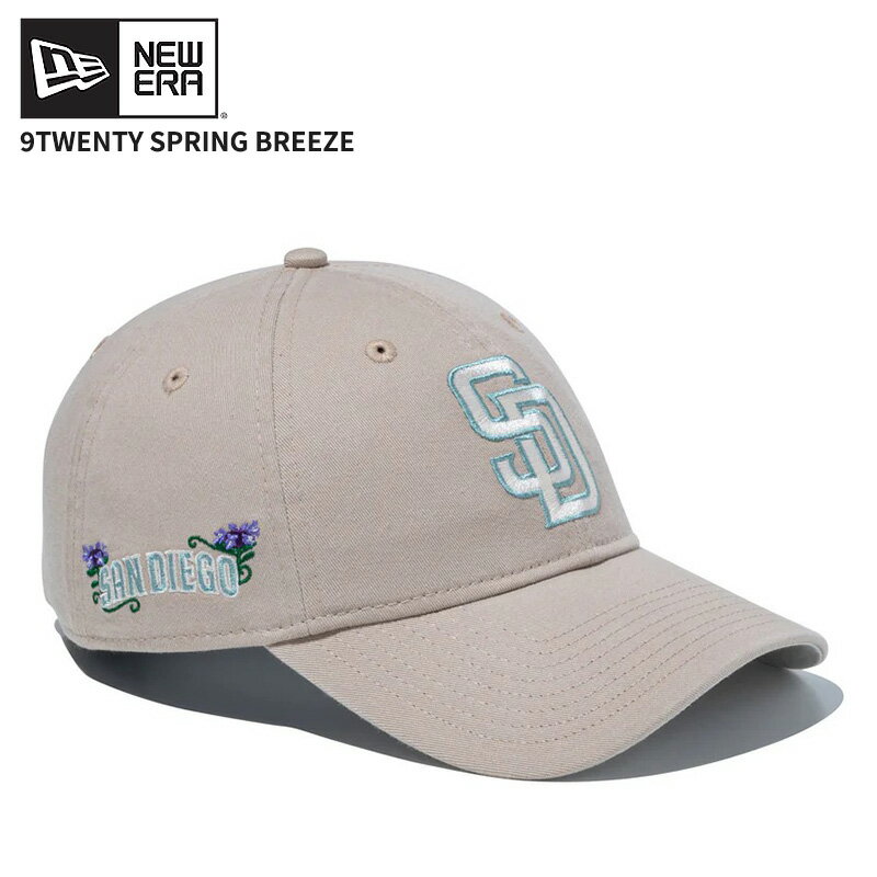 Rakuten - ニューエラ メンズ キャップ レディース NEW ERA 9TWENTY Spring Breeze サンディエゴ・パドレス ニューベージュ 15063074