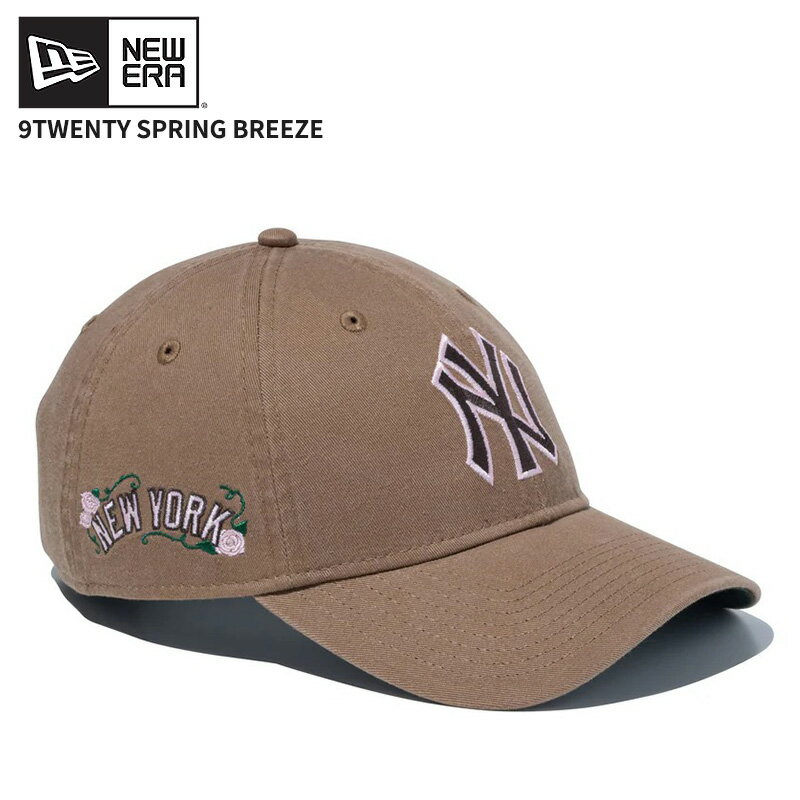 ニューエラ メンズ キャップ レディース NEW ERA 9TWENTY Spring Breeze ニューヨーク・ヤンキース カーキ 15063075