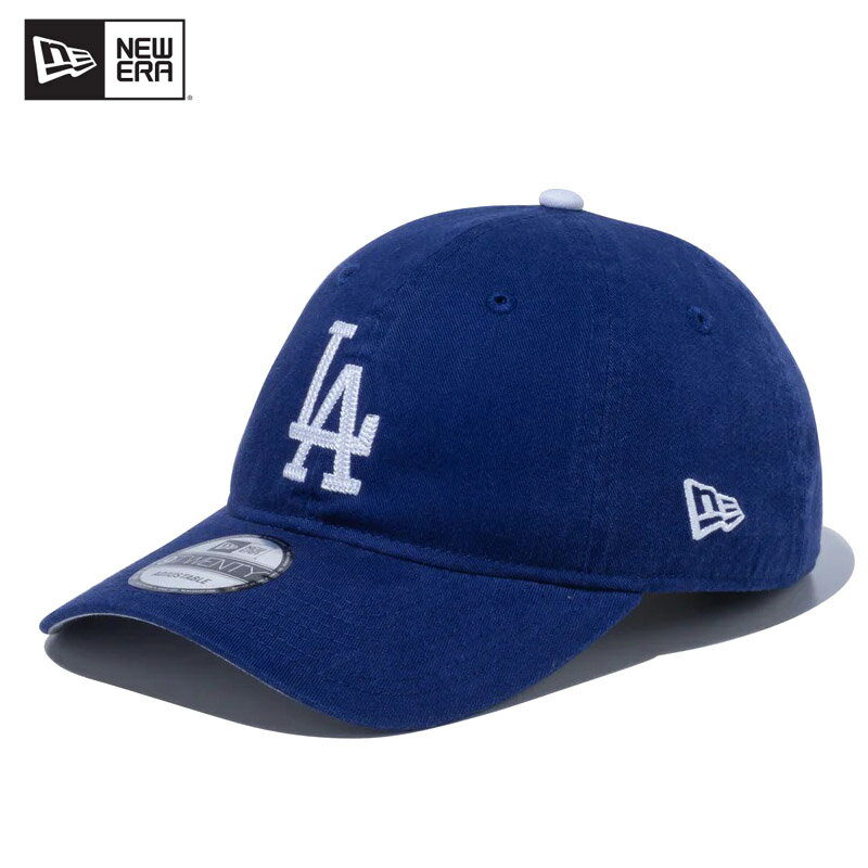 ニューエラ キャップ NEW ERA 9TWENTY MLB Chain Stitch チェーンステッチ ロサンゼルス・ドジャース Dark Royal 帽子 13328443(4.0)