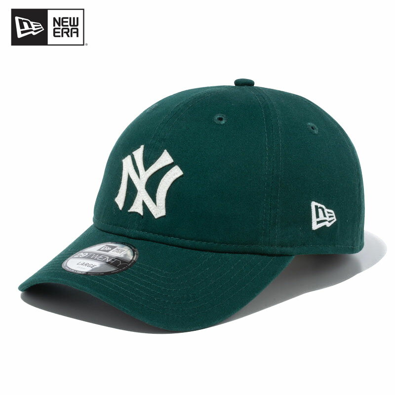 ニューエラ キャップ NEW ERA 29TWENTY ニューヨーク・ヤンキース フェルトアップリケ DarkGreen 帽子 13516147