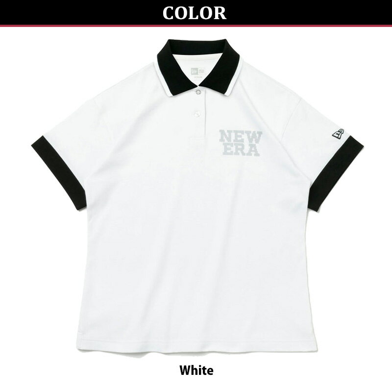ニューエラ NEW ERA ゴルフ WOMENS 半袖 ポロシャツ Dot NEW ERA White トップス 女性 レディース ニューエラ 13516889