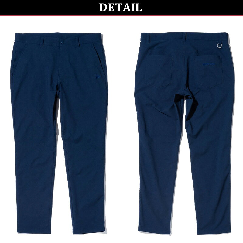 ニューエラ NEW ERA ライト テーパード ストレッチパンツ Navy ゴルフ ボトムス パ...