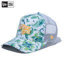 ニューエラ ニューエラ NEW ERA WOMEN'S 9FORTY A-Frame トラッカー ロングバイザー Botanical White ゴルフ キャップ 帽子 女性 レディース [BB]