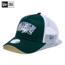 ニューエラ ニューエラ NEW ERA WOMEN'S 9FORTY A-Frame トラッカー ロングバイザー Los Angels Dodgers DarkGreen ゴルフ キャップ 帽子 女性 レディース [BB]