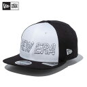 ＼お買い物マラソン／ニュー エラ NEW ERA 9FIFTY Original Fit Stretch Cotton Washable ストレッチコットン ウォッシャブル ボールロゴ Black White ゴルフ キャップ 帽子 [BB]