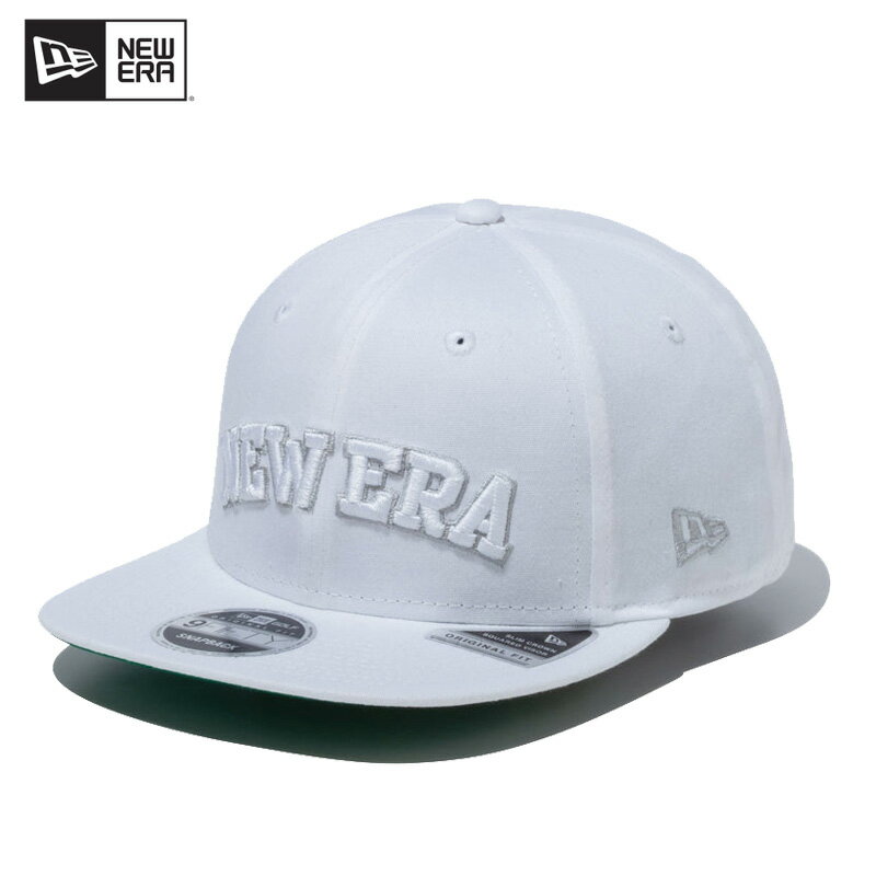 ニューエラ キャップ NEW ERA 9FIFTY Original Fit Stretch Cotton Washable ストレッチコットン ウォッシャブル アーチロゴ White Cloud ゴルフ 帽子 父の日