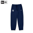 ニューエラ NEW ERA 裏毛 スウェットパンツ MLB Apparel ニューヨーク ヤンキース ネイビー メンズ 男性 ボトムス AA