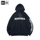 ＼お買い物マラソン／ニュー エラ NEW ERA ドライスウェット プルオーバーフーディー KEEP BALANCE ネイビー ゴルフ ウエア トレーナー パーカー トップス [AA]