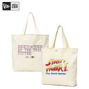 ニューエラ トートバッグ NEW ERA キャンバストート 22L STREET FIGHTER II ストリートファイターII Originators of the True Fitted アイボリー バッグ かばん 14122149