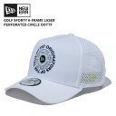 【ポイント5～10倍】ニュー エラ NEW ERA 9FORTY A-Frame Laser Perforated Circle OOTTF ホワイト ゴルフ キャップ 帽子