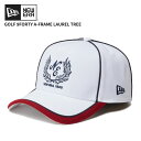 ニューエラ キャップ NEW ERA 9FORTY A-Frame Laurel Tree ホワイト ゴルフ 帽子 14326311