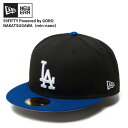 ニューエラ キャップ NEW ERA 59FIFTY Powered by GORO NAKATSUGAWA(min-nano)ロサンゼルス・ドジャース ブラッ...