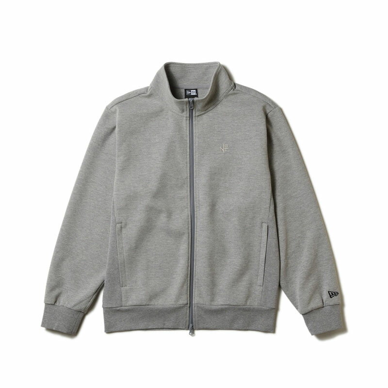 ニューエラ ゴルフ メンズ スウェット トップス NEW ERA ライトテック スウェット フルジップジャケット NEW ERA NEW YORK グレー 14326425