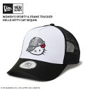 ニューエラ レディース ゴルフ ハローキティ キャップ 帽子 NEW ERA Women's 9FORTY A-Frame トラッカー HELLO KITTY ...