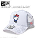 ニューエラ レディース ゴルフ ハローキティ キャップ 帽子 NEW ERA Women's 9FORTY A-Frame トラッカー HELLO KITTY ...