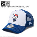 ニューエラ レディース ゴルフキャップ ハローキティ 帽子 NEW ERA Women's 9FORTY A-Frame トラッカー HELLO KITTY キ...