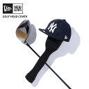 ニューエラ ゴルフ用品 ドライバー用カバー ヘッドカバー NEW ERA ヘッドカバー ニューヨーク・ヤンキース ネイビー × ホワイト ドライバー用 14518209(4)