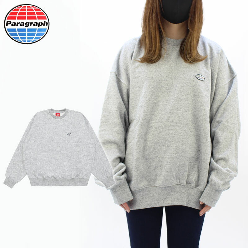 【セール中P5倍以上】パラグラフ paragraph HERITAGE COTTON SWEAT NO.010-3 NO.10-3 ヘリテージ コットン スウェット メンズ レディース クルーネック AA