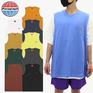 パラグラフ(paragraph) TEN CC SLEEVELESS TEE NO.071/NO.71 ノースリーブ カットソー タンク メンズ レディース ポイント5倍 正規品 [AA]