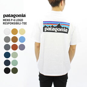 パタゴニア patagonia メンズ P-6 ロゴ レスポンシビリティー S/SL Mens P-6 Logo Responsibili-Tee メンズ 半袖 Tシャツ [AA]