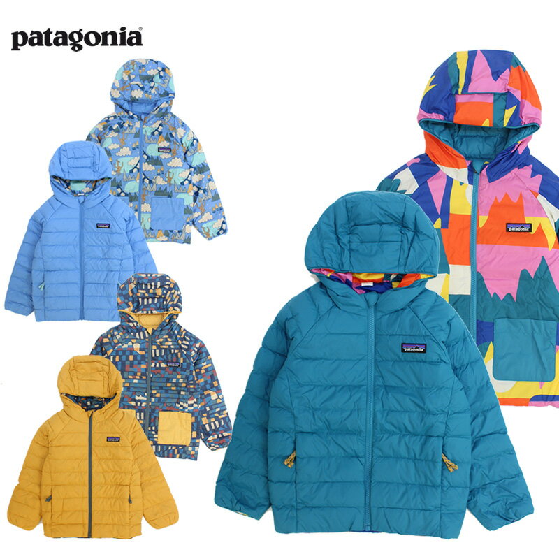 ＼タイムセール開催中／パタゴニア patagonia ベビー リバーシブル ダウン セーター フーディ Baby Reversible Down Sweater Hoody ダウンジャケット アウター キッズ 子供 [BB]