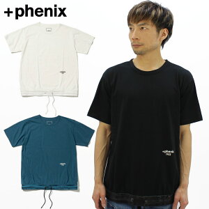 プラス フェニックス(+ phenix) Technology 37.5 Tee (POT-23006) メンズ ショートスリーブ 半袖 Tシャツ カットソー/ ポイント10倍 国内正規品 [AA]