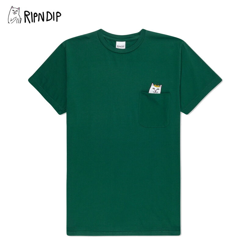 リップンディップ Tシャツ RIPNDIP Pumpkin Nerm Pocket Tee 半袖Tシャツ カットソー rnd10253