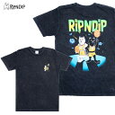 リップンディップ RIPNDIP Nerm Jam Tee Black Mineral Wash メンズ 半袖Tシャツ AA-3