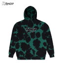 リップンディップ RIPNDIP Ripntail Hoodie Green Black Tie Dye スウェット フード プルオーバー パーカー 男性 メンズ AA