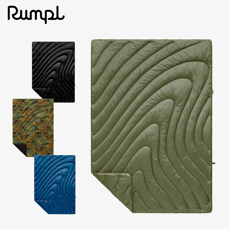 ランプル RUMPL オリジナル パフィー ブランケット ORIGINAL PUFFY BLANKET 布団 ひざ掛け アウトドア ..