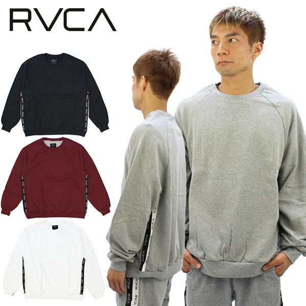 【セール中P5倍以上】ルーカ RVCA 2TONE JACQUARD CREW TOP メンズ クルースウェット トレーナー ba042-003 スウェット 男性 [BB]