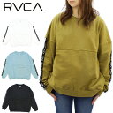 ルーカ RVCA OVER TAPE CREW クルーネック スウェット レディース ba044-026 トレーナー 女性 AA