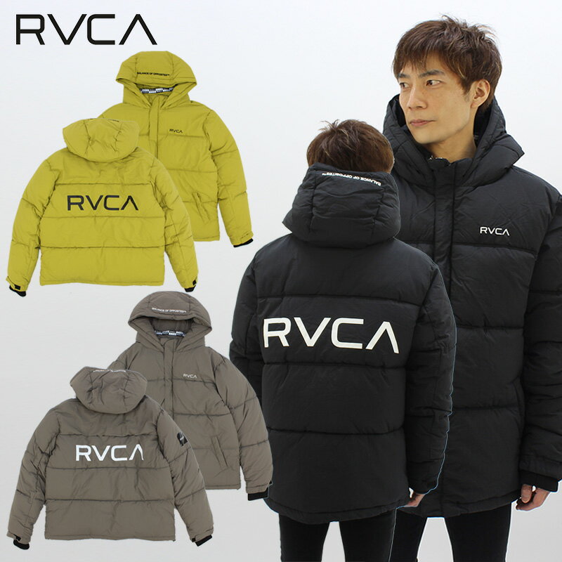 ルーカ(RVCA) PUFFA JACKET メンズ 中綿 ジャケット (bc042-776) アウター/秋冬 /防寒/男性/ポイント10倍 送料無料 国内正規品 [BB]