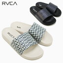 ルーカ サンダル メンズ 【4/23まで店内全品P5倍以上！】ルーカ RVCA VA WAVE SHOWER SLIDE メンズ サンダル bd041-975 スライドサンダル シャワー サンダル [BB]