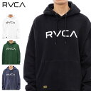 【4/23まで店内全品P5倍以上！】ルーカ RVCA BIG RVCA HOODIE bd042-159 メンズ プルオーバー パーカー トップス フード 男性 [AA]