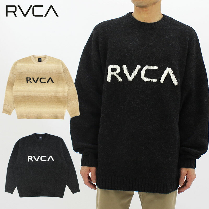 ルーカ RVCA BIG RVCA KNIT メンズ ニット セーター 男性 bd042-421