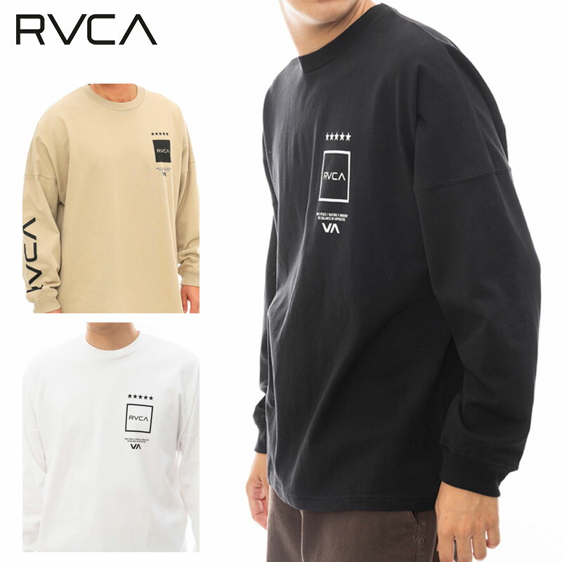Rakuten - ルーカ Tシャツ RVCA UP STATE LS TEE ロングスリーブTシャツ メンズ 長袖 トップス ロングTシャツ ロンT 男性 be041-056