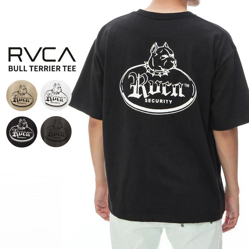 Rakuten - ルーカ 半袖Tシャツ RVCA BULL TERRIER TEE メンズ Tシャツ カットソー 男性 be041-228