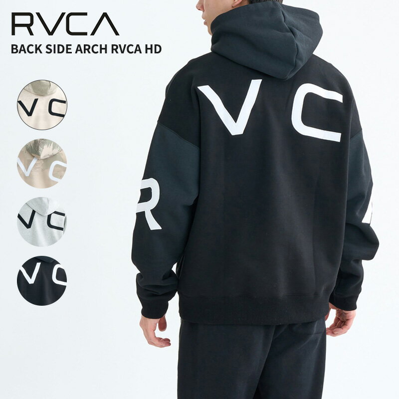 Rakuten - ルーカ メンズ スウェットパーカー RVCA メンズ BACK SIDE ARCH RVCA HD パーカー 秋冬 トップス 2025年秋冬モデル BF042015