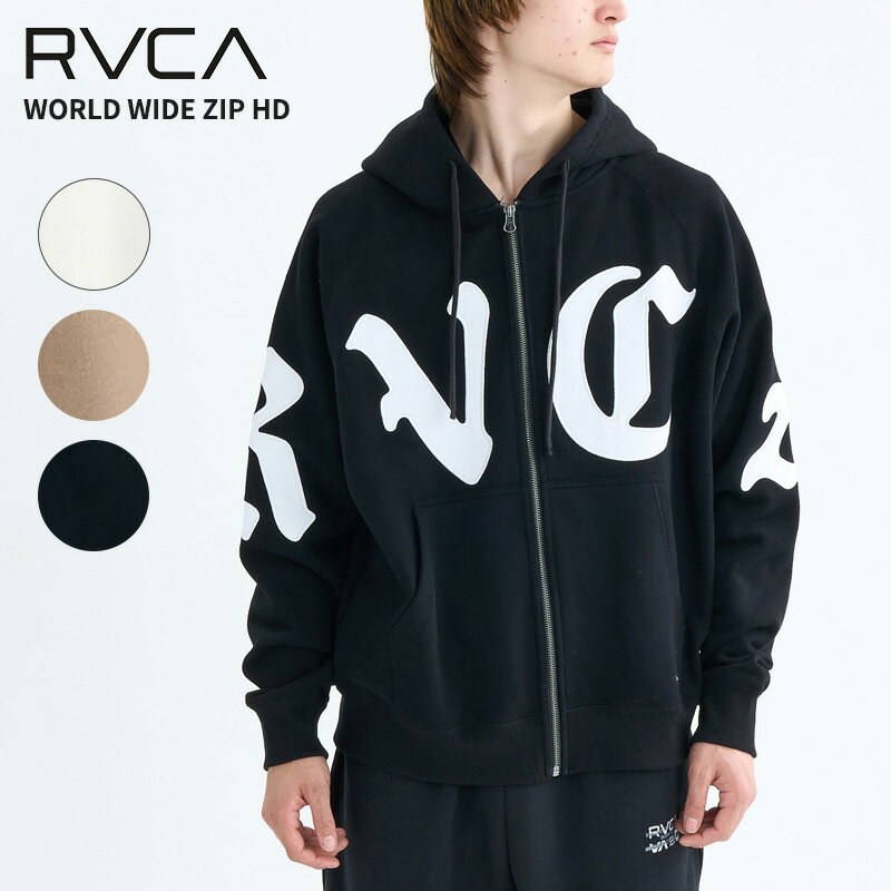 롼  åȥѡ RVCA  WORLD WIDE ZIP HD åץѡ  ȥåץ 2025ǯߥǥ BF042020